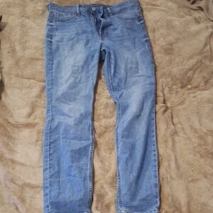 High Waist Skinny Denim Jeans